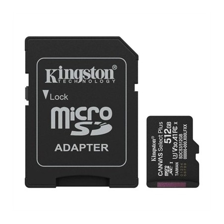 Kingston SDCS3/512GB microSDXC Gen3 150MB/s A1