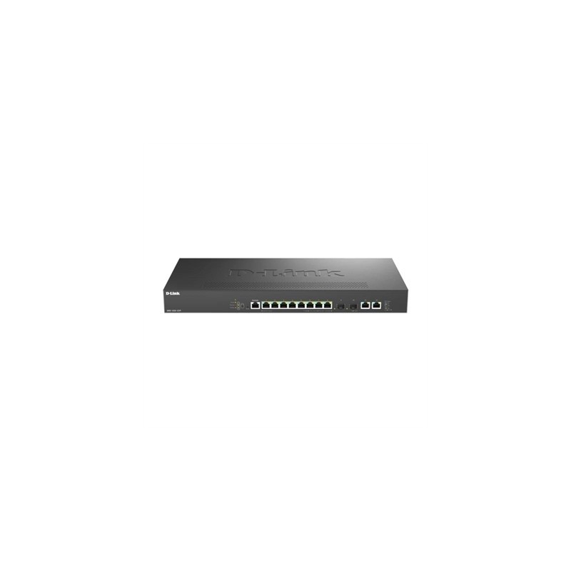 D-Link DMS-1250-12TP/E Switch 8xMG 2x10GB PoE L2