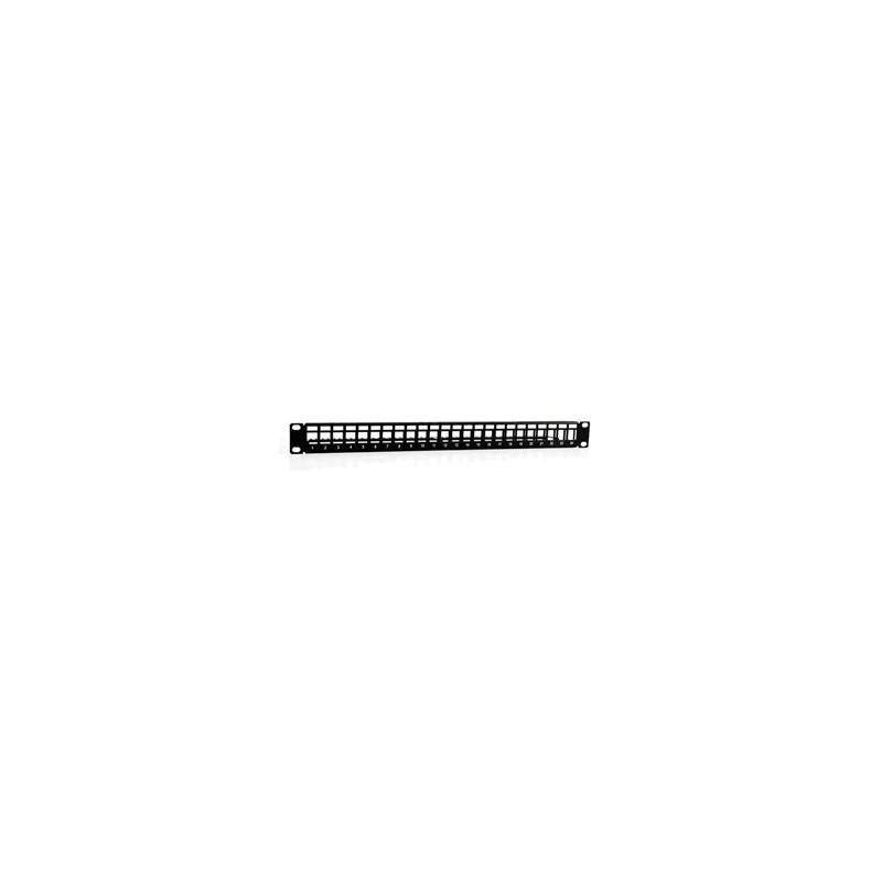 2LAN Patch Panel 19"  Vacio 24 Puertos UTP