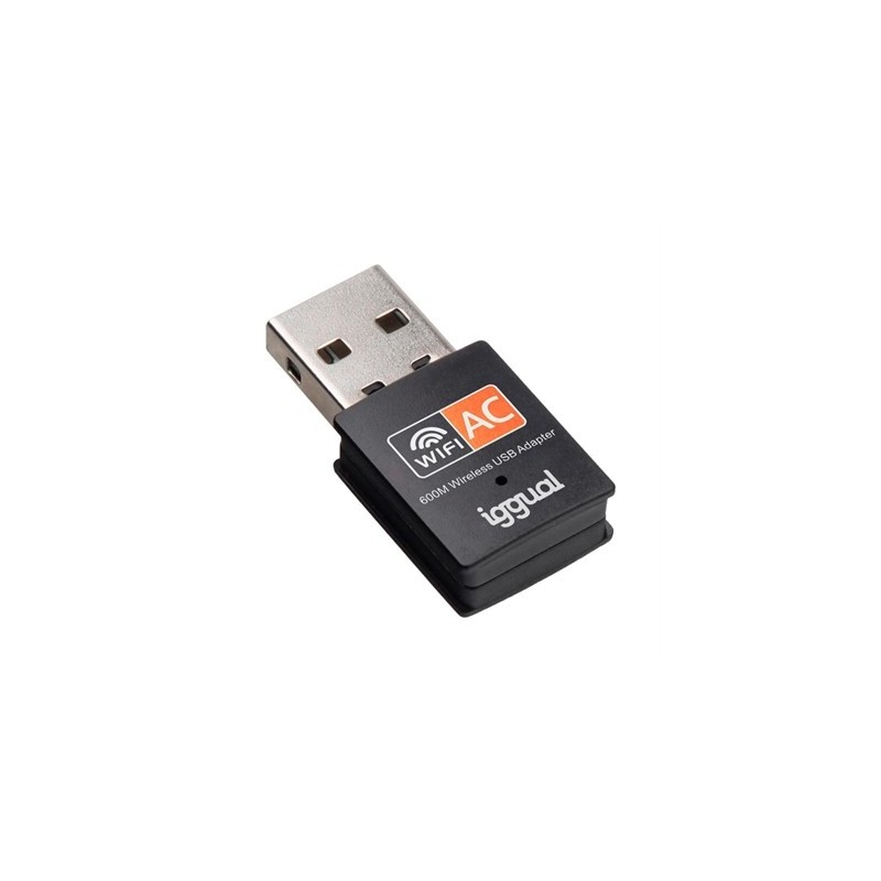 iggual Adaptador USB Wifi 600 Mbps dual 2.4G/5G