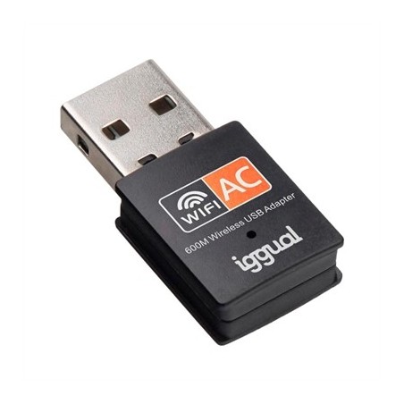 iggual Adaptador USB Wifi 600 Mbps dual 2.4G/5G