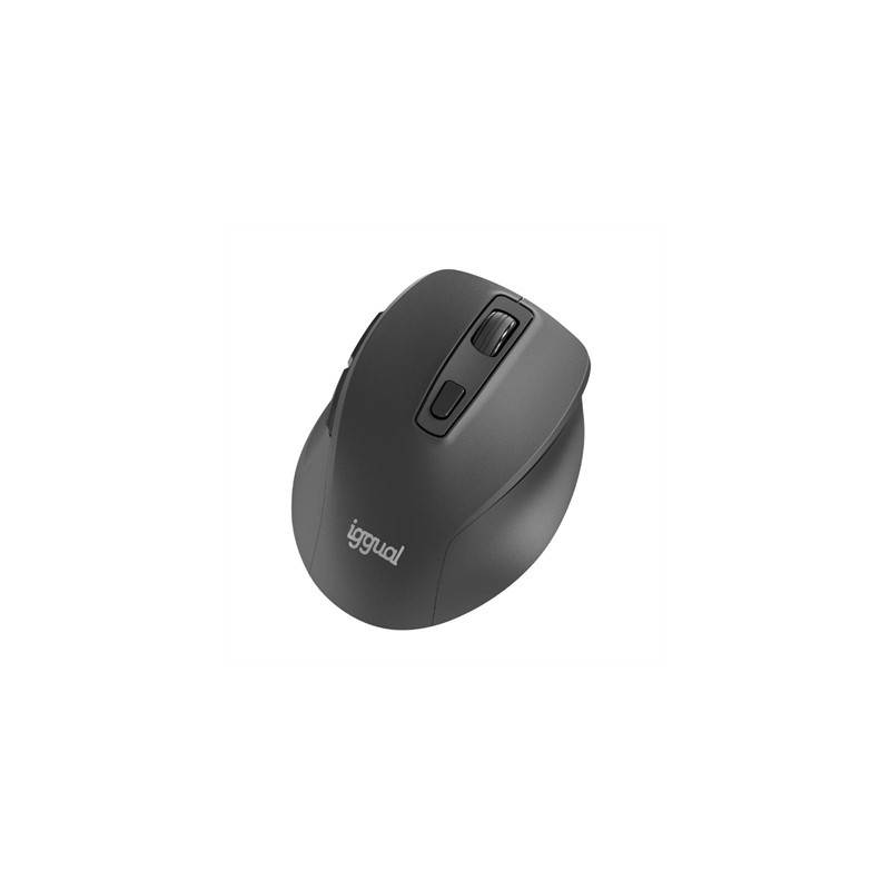iggual Ratón inalámbrico ERGO-SILENT-6D 1600DPI