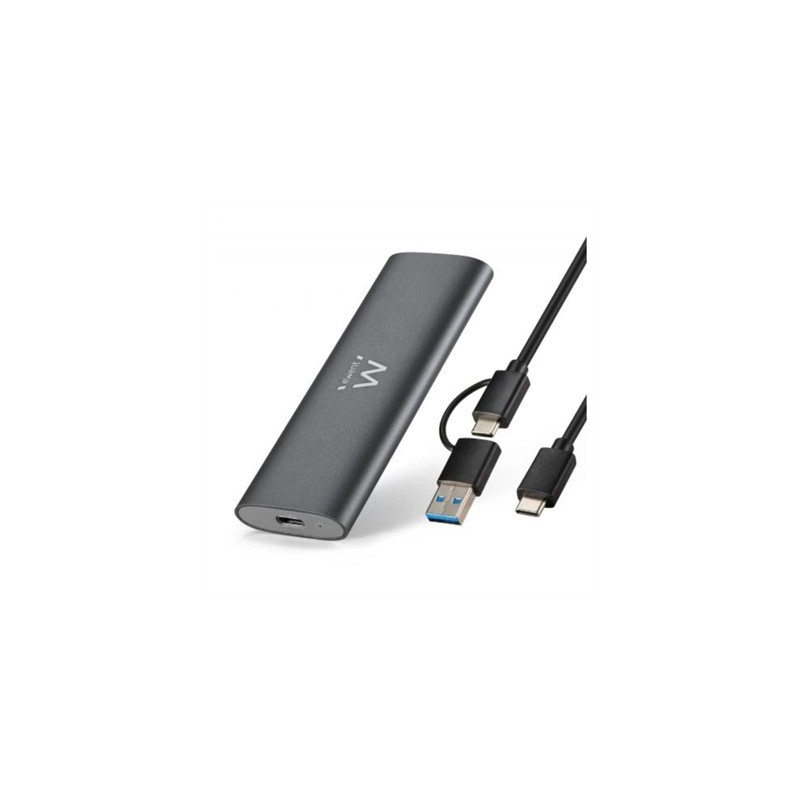 EWENT Carcasa USB 3.2 Gen 2 M.2 NVMe & SATA PCIe