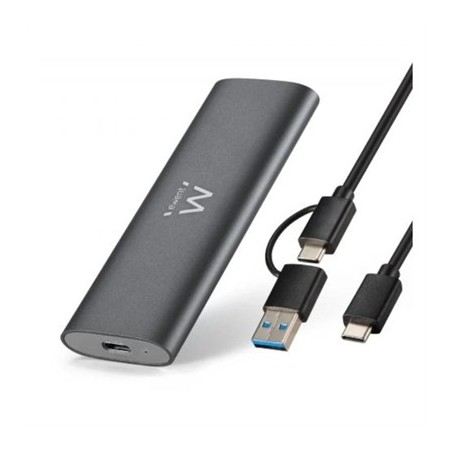 EWENT Carcasa USB 3.2 Gen 2 M.2 NVMe & SATA PCIe