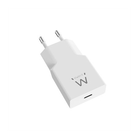 EWENT EW1310 Cargador rápido USB-C 20W Tec.Ganfast