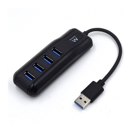 EWENT EW1138 Hub 4 Puertos USB 3.1 Gen1 (USB 3.0)