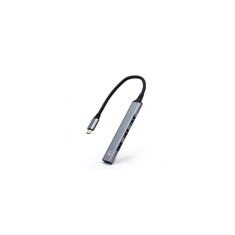 EWENT Hub Slim tipo C 4 puertos