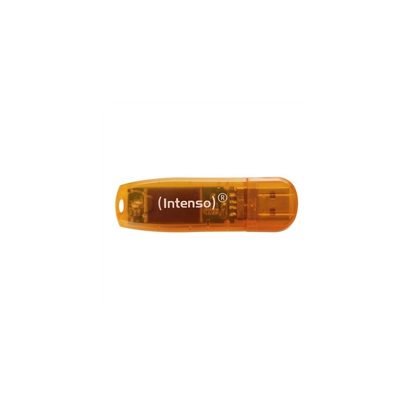Intenso 3502490 Lápiz USB 2.0 Rainbow 64GB Naranja