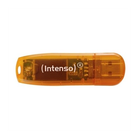 Intenso 3502490 Lápiz USB 2.0 Rainbow 64GB Naranja