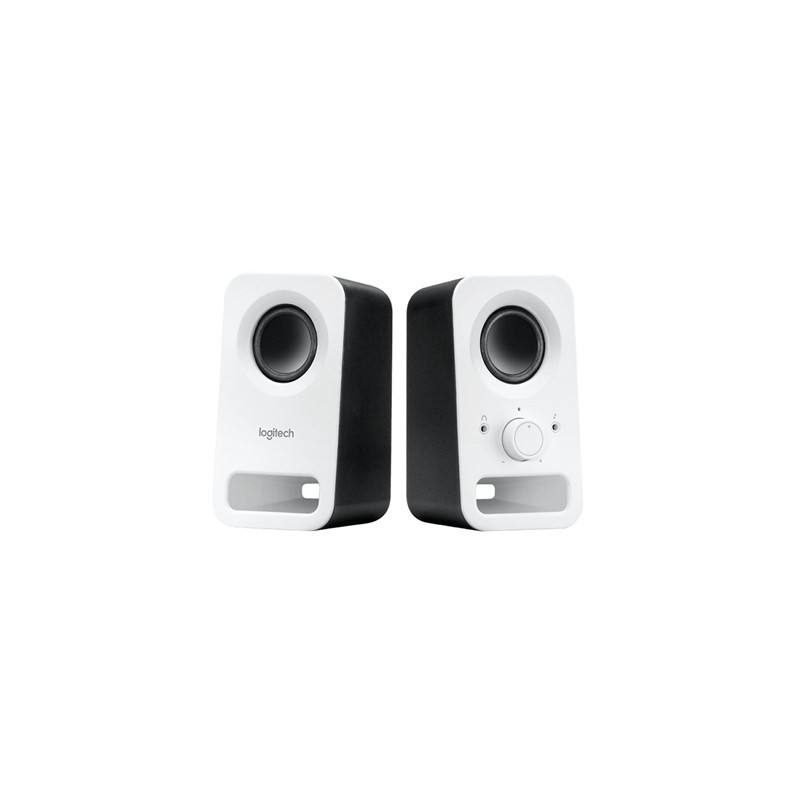 Logitech Altavoz 2.0 Z150 Blanco