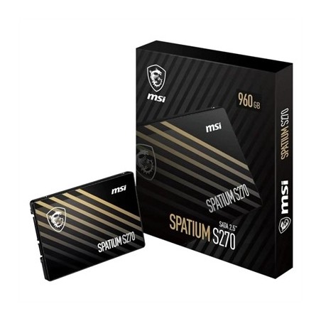 MSI SSD Spatium S270 960Gb 2.5" Sata 3 6Gbps