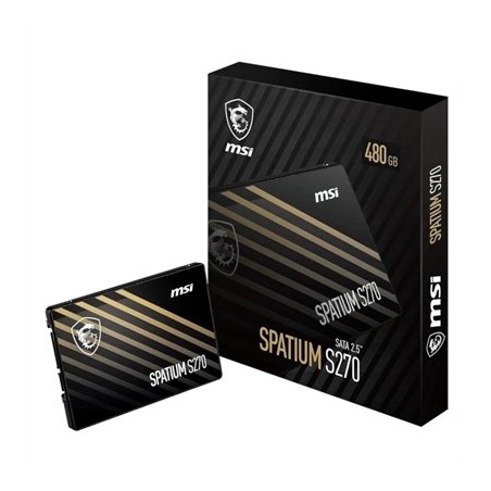 MSI SSD Spatium S270 480Gb 2.5" Sata 3 6Gbps