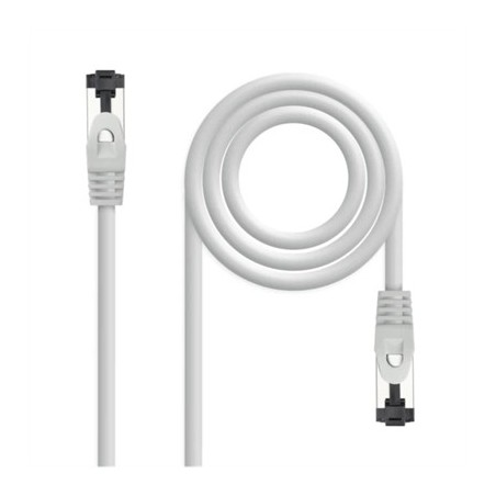 Nanocable Cable red Cat. 8.1 2GHZ SSTP Blanco 25cm