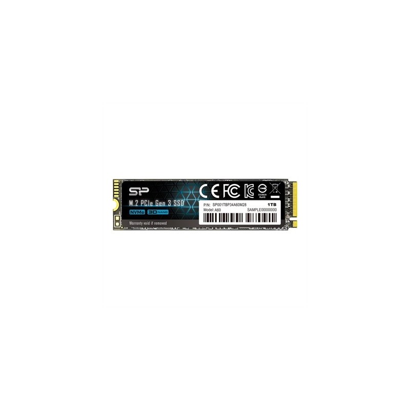 SP P34A60 1TB SSD M.2 PCIe Gen3x4 Nvme