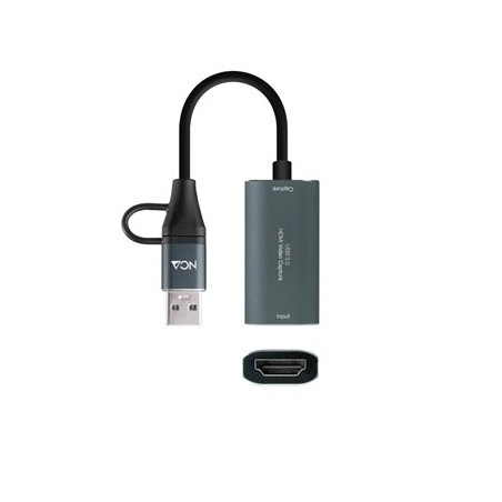 Nanocable Capturadora de video/audio 4K/30HZ
