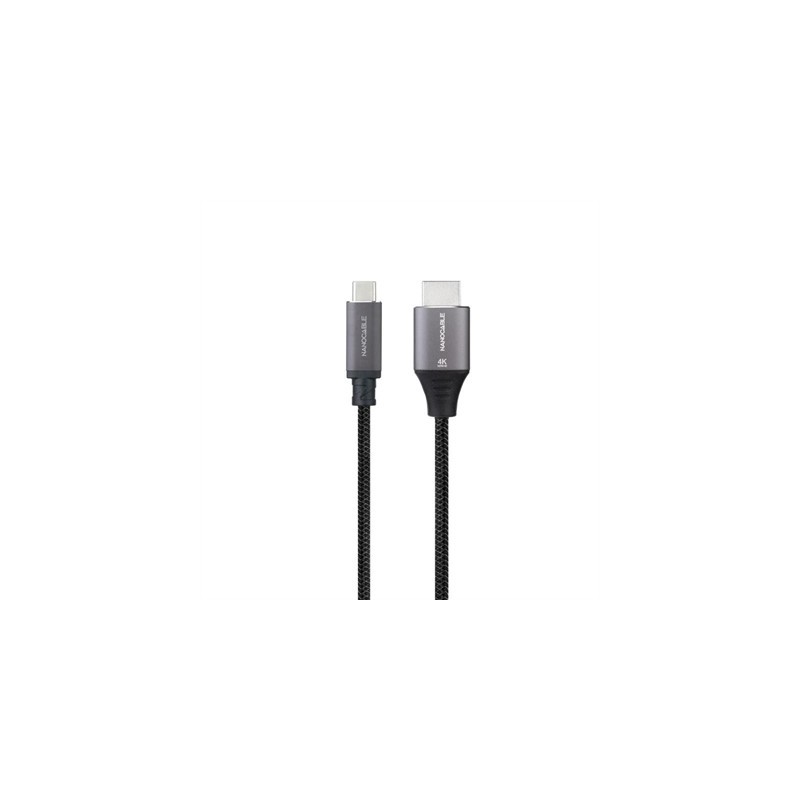 Nanocable Cable USB-C/M -HDMI/M 2.0 4K 60Hz 1.8M