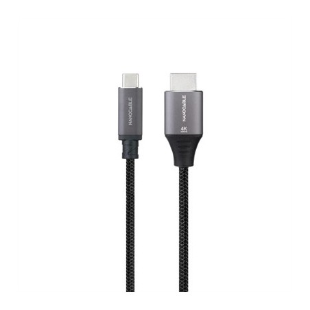 Nanocable Cable USB-C/M -HDMI/M 2.0 4K 60Hz 1.8M