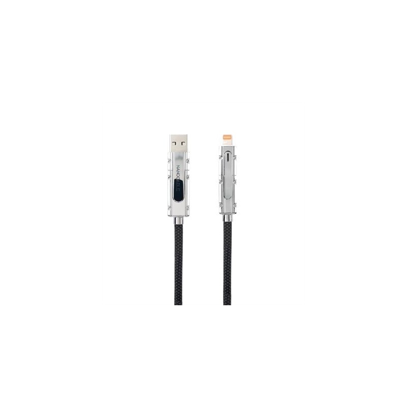 Nanocable Cable USB-C+USB-A/M LIGHTNING+USB-C/M 2M