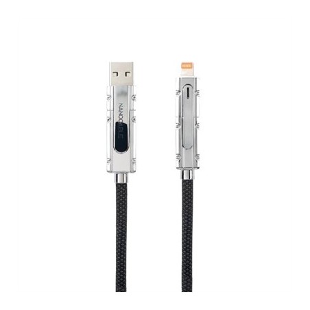 Nanocable Cable USB-C+USB-A/M LIGHTNING+USB-C/M 2M