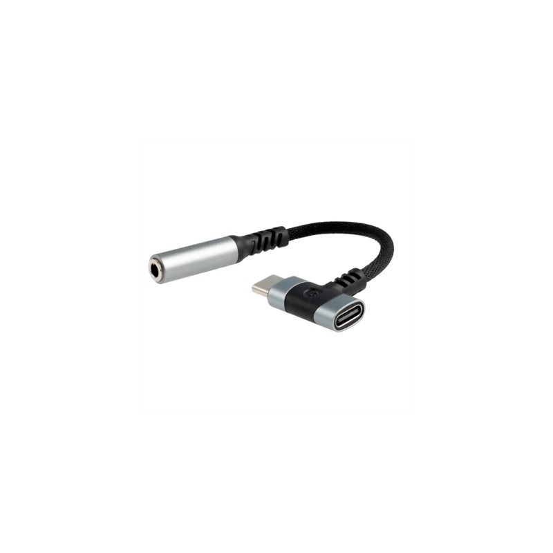 Nanocable Cable Adap. USB-C/M-AUDIO3.5/H+USB/H