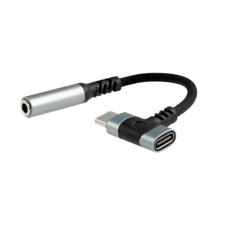 Nanocable Cable Adap. USB-C/M-AUDIO3.5/H+USB/H