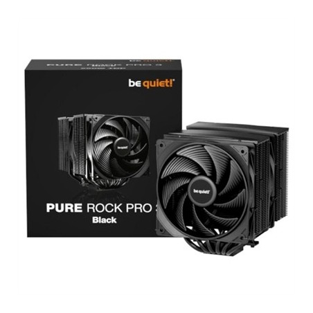 be quiet! Ventilador Pure Rock Pro 3 Black 12 cm