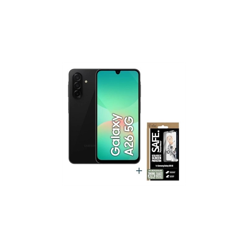 Samsung Galaxy A26 256GB 8GB Black+ protector SAFE