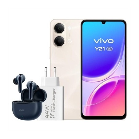 VIVO Y21 5G 4Gb(+4) 256Gb Gold Cargador + Auric.