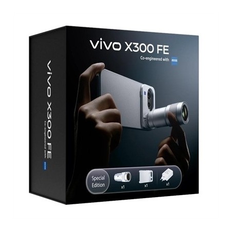 VIVO X300 FE 5G Black + Ch90w + Kit fotografico