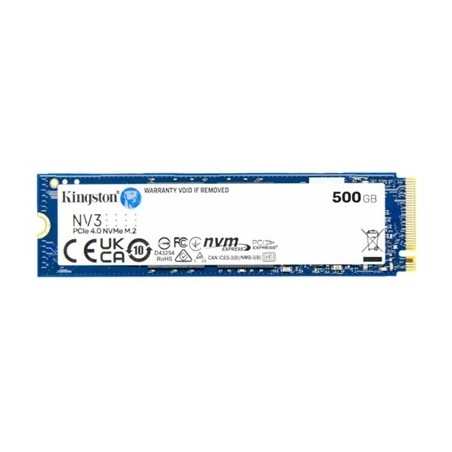 Kingston NV3 SSD 500GB PCIe NVMe Gen 4.0