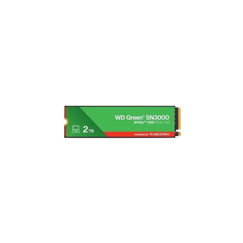 WD Green SN3000 SSD 2TB PCIe Gen4  NVMe