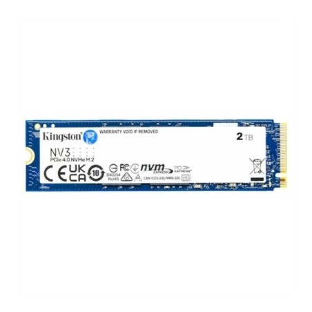 Kingston NV3 SSD 2TB PCIe NVMe Gen 4.0
