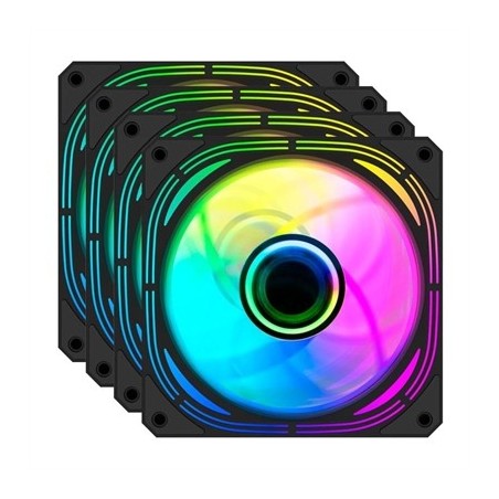 Coolbox KIT 4 Vent.12cm ARGB Infinity Pro