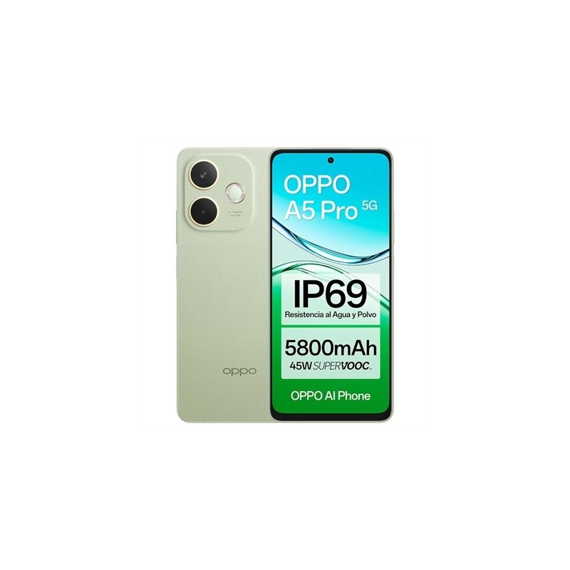 OPPO A5 Pro 5G 6.67" HD+ 256GB 8(+8)GB Olive Green