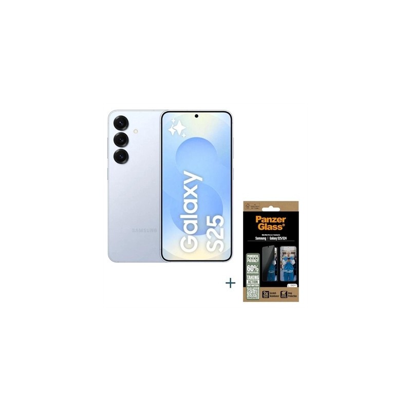 Samsung S25 256Gb Blue+Protec Privacidad Panzer