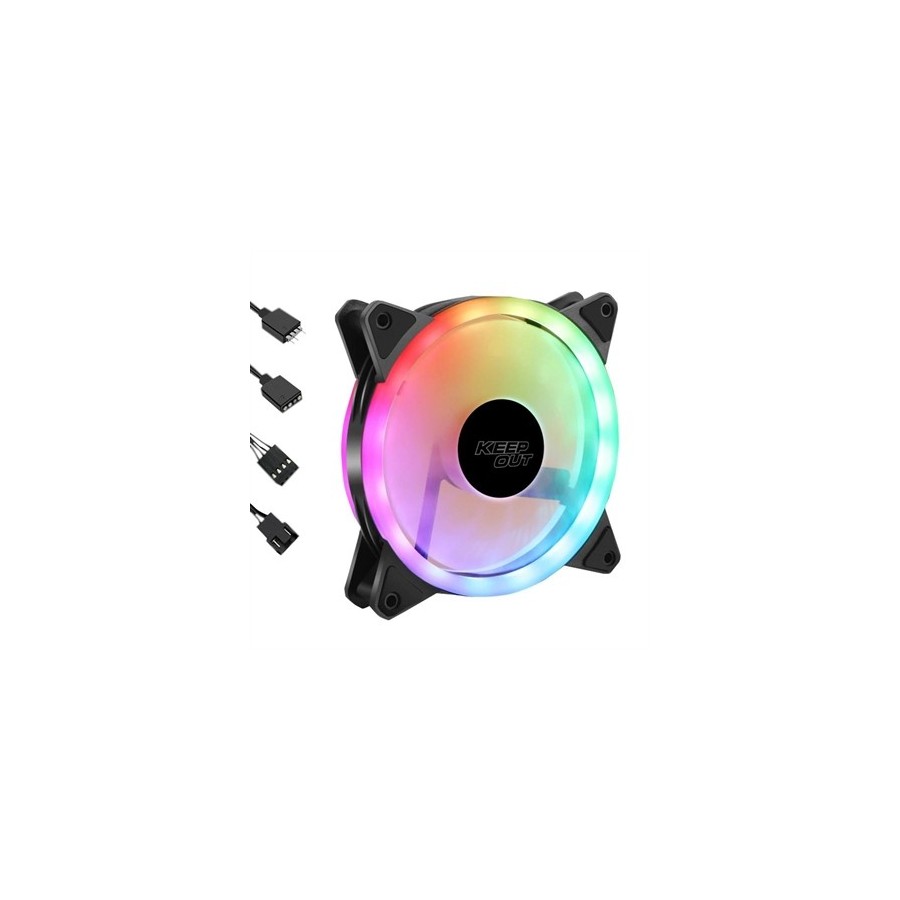Keep Out Ventilador XFC-120SR BLACK 5V