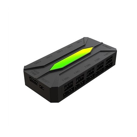 Keep Out Hub Ventiladores X-FHUB10 10 PORTS ARGB