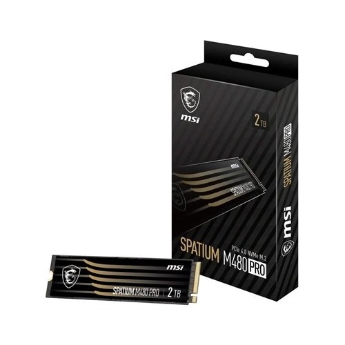 MSI SSD Spatium M480 Pro 2Tb PCIe 4.0 NVMe 7400Mbs