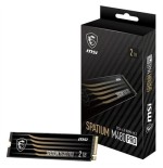 MSI SSD Spatium M480 Pro 2Tb PCIe 4.0 NVMe 7400Mbs