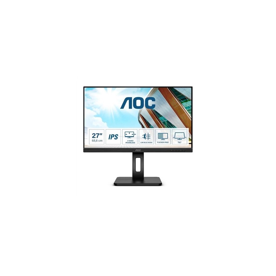 AOC 27P2Q Monitor 27" IPS AA PIV VGA DVI HDMI