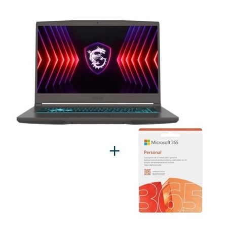 MSI Thin15-219ES AMD R7-7735HS W11H+ O365 Personal