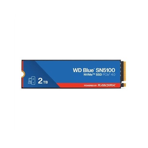 WD Blue SN5100 SSD 2TB NVMe Gen4 6700MB-s