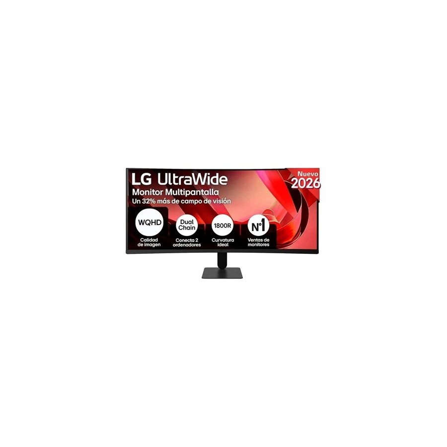 LG 34U601B-B Monitor 34" WQHD 120hz HDMI Curvo