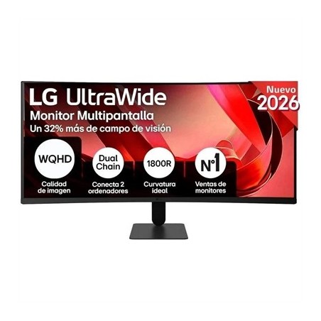 LG 34U601B-B Monitor 34" WQHD 120hz HDMI Curvo