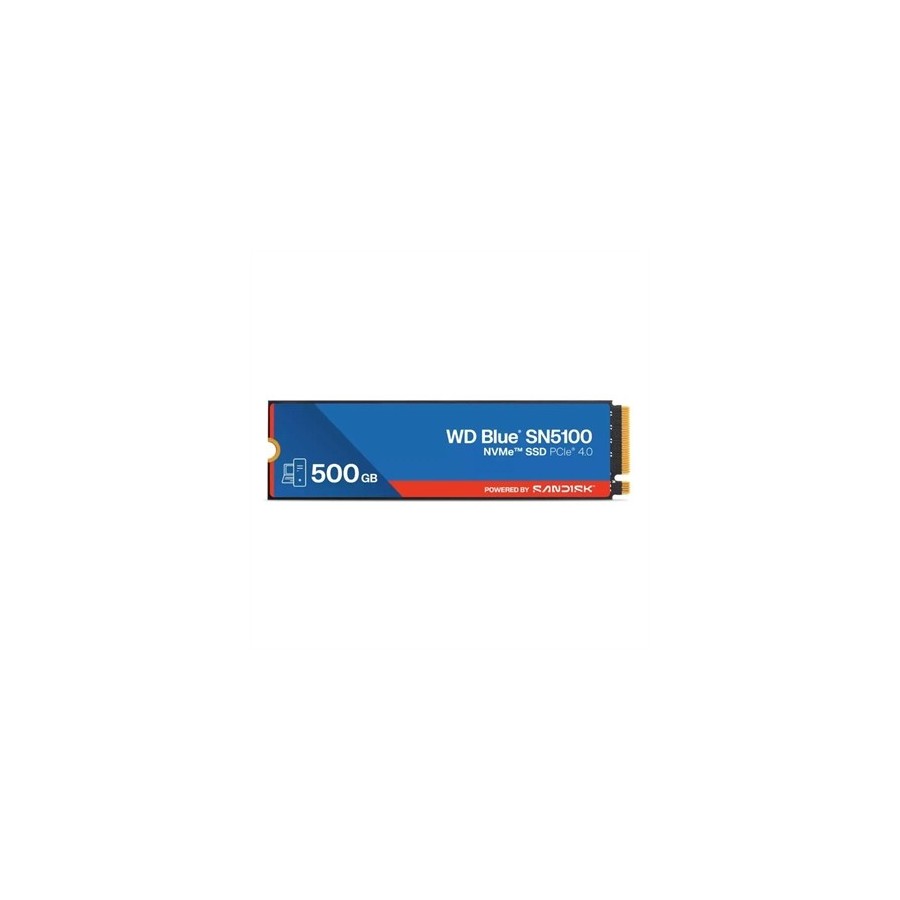 WD Blue SN5100 SSD 500GB NVMe Gen4 6600MB-s