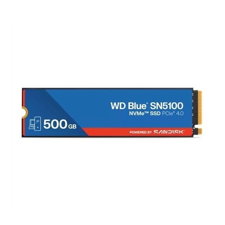 WD Blue SN5100 SSD 500GB NVMe Gen4 6600MB-s