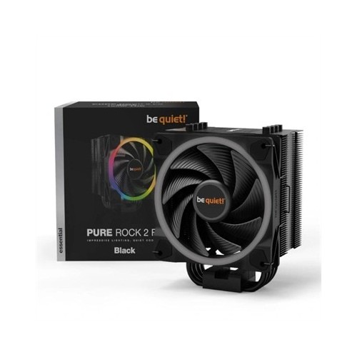 be quiet! Ventilador Pure Rock 2 FX ARGB 120mm neg