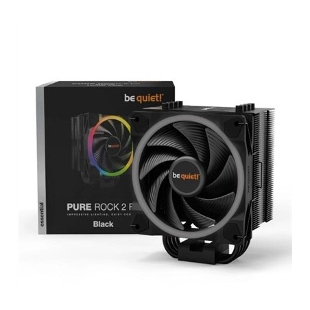 be quiet! Ventilador Pure Rock 2 FX ARGB 120mm neg