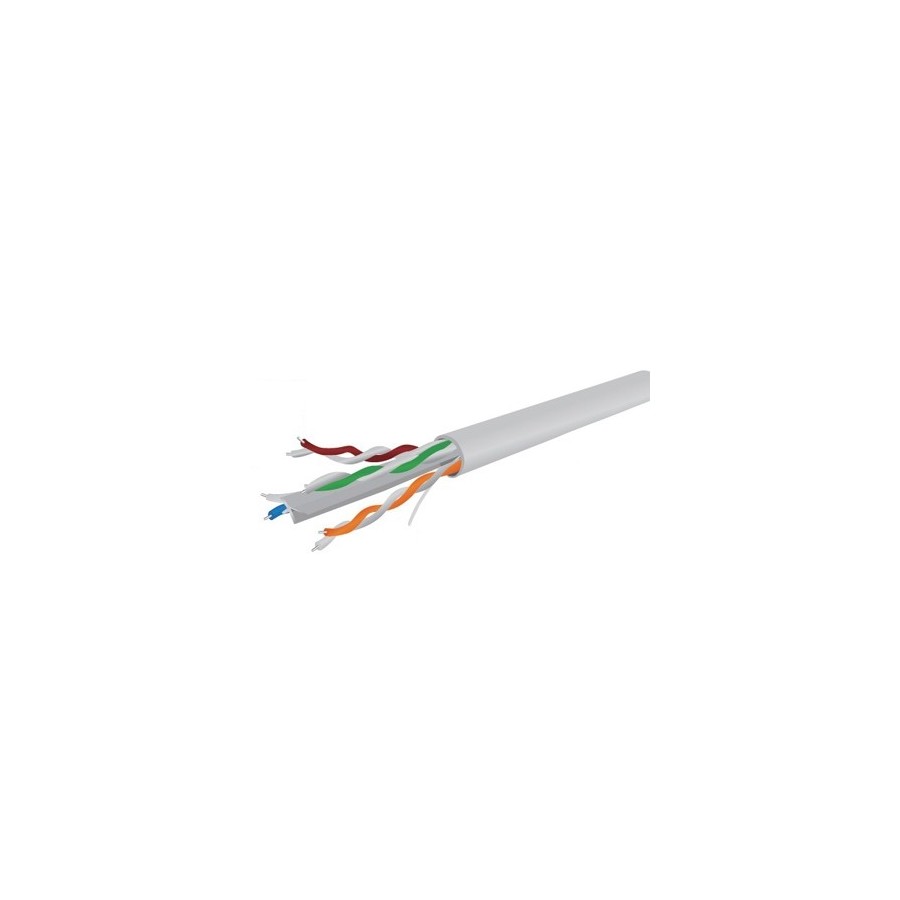 Gembird Bobina RJ45 CT6 UTP Rigido 100 Metros