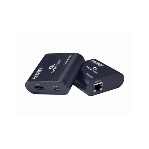 Gembird Extensor HDMI, 60 m, por cable LAN CAT6